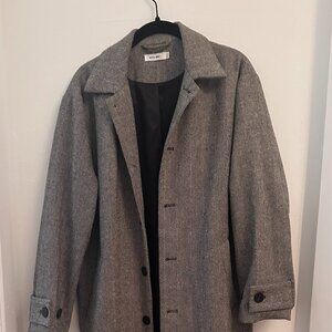 Herringbone Top Coat